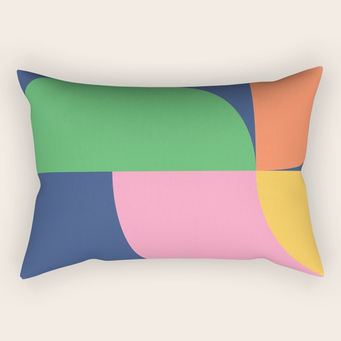 Abstract Geometric 16 Rectangular Pillow Gallery Image 1