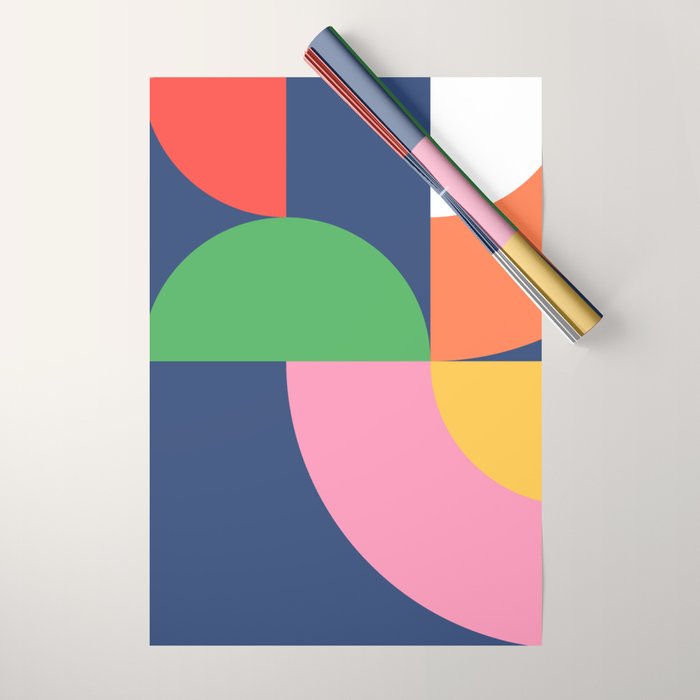 Abstract Geometric 16 Wrapping Paper Gallery Image 1