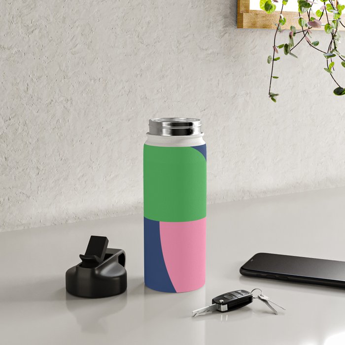 Abstract Geometric 16 Water Bottle Gallery Image 5