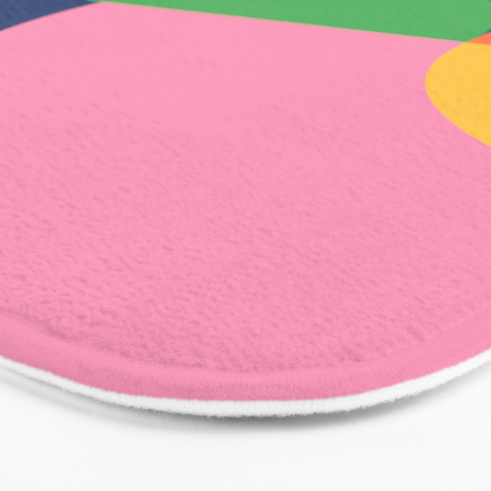 Abstract Geometric 16 Bath Mat Gallery Image 3