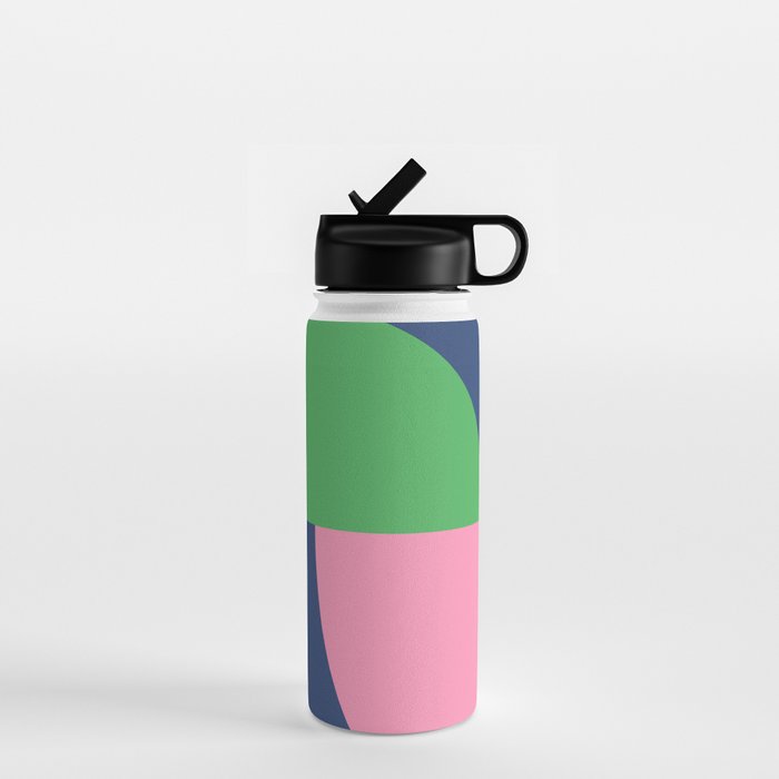 Abstract Geometric 16 Water Bottle Gallery Image 1