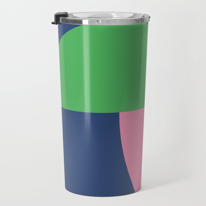 Abstract Geometric 16 Travel Mug Gallery Image 3