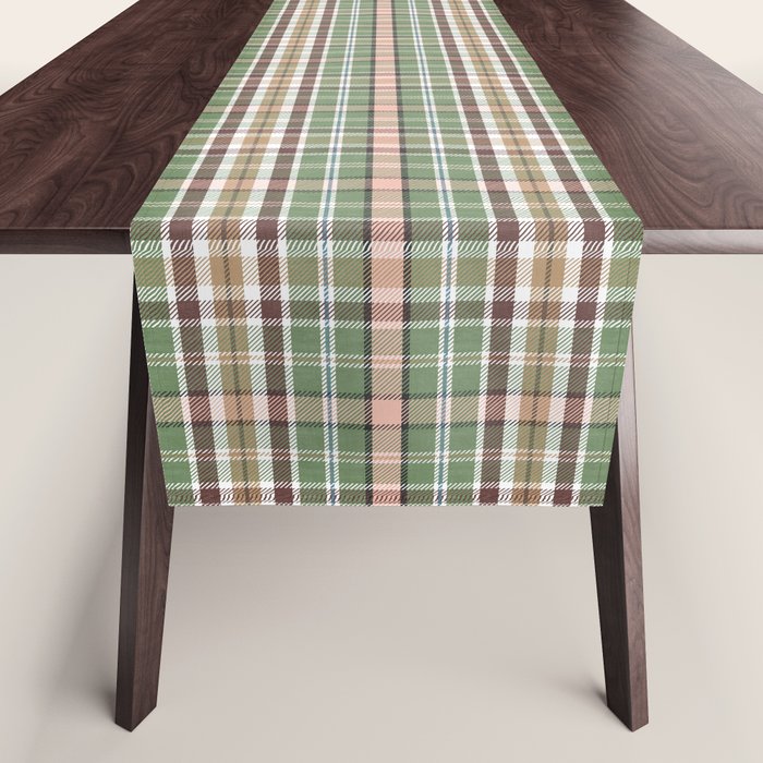 Wilderness Plaid Cozy Heirloom Multi Table Runner Gallery Image 1