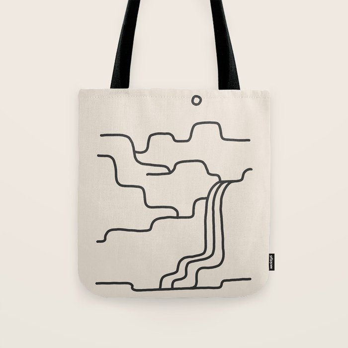river somewhere Tote Bag Gallery Image 1