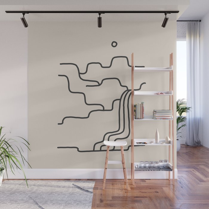 river somewhere Wall Mural Gallery Image 1