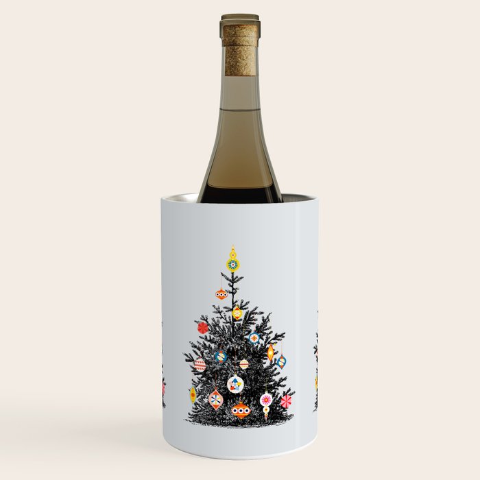 Decorated christmas tree Wine Chiller Gallery Image 1