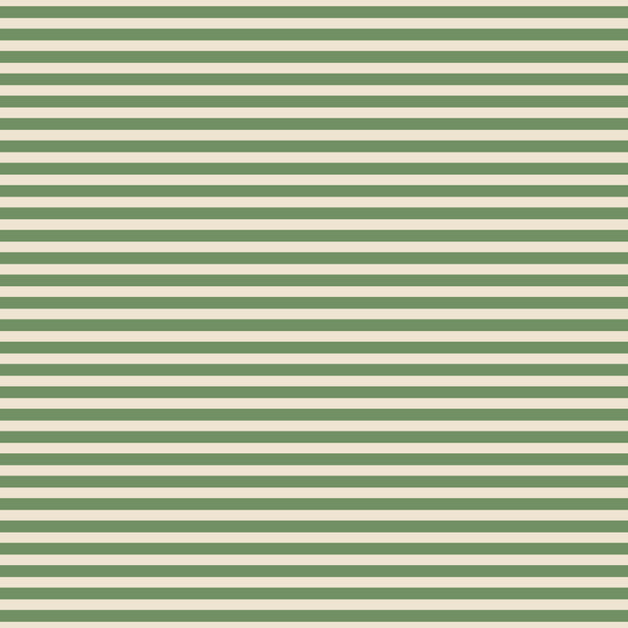 Ultra Fine Stripe Narrow Pinstripe Pattern in Vintage Green and Beige Coffee Mug Gallery Image 2