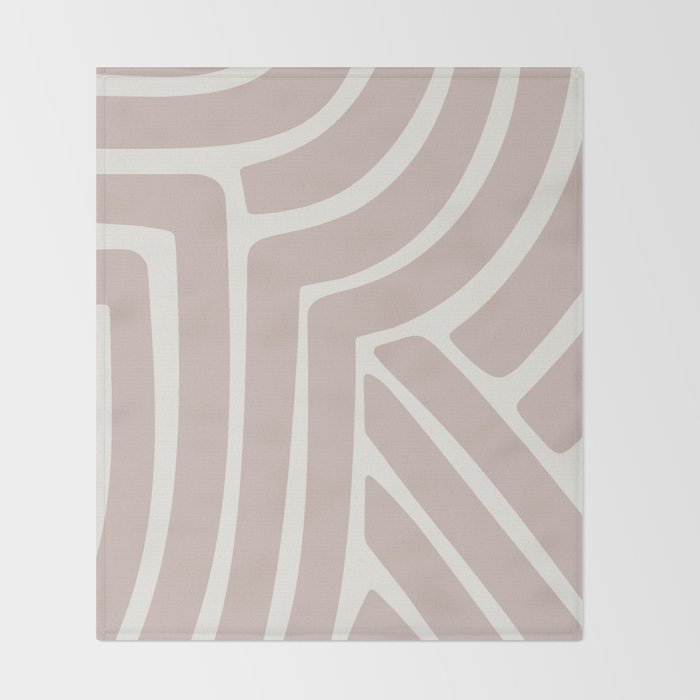 Abstract Stripes XCIII Throw Blanket Gallery Image 2
