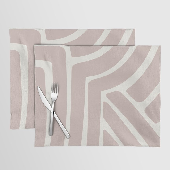 Abstract Stripes XCIII Placemat Gallery Image 1