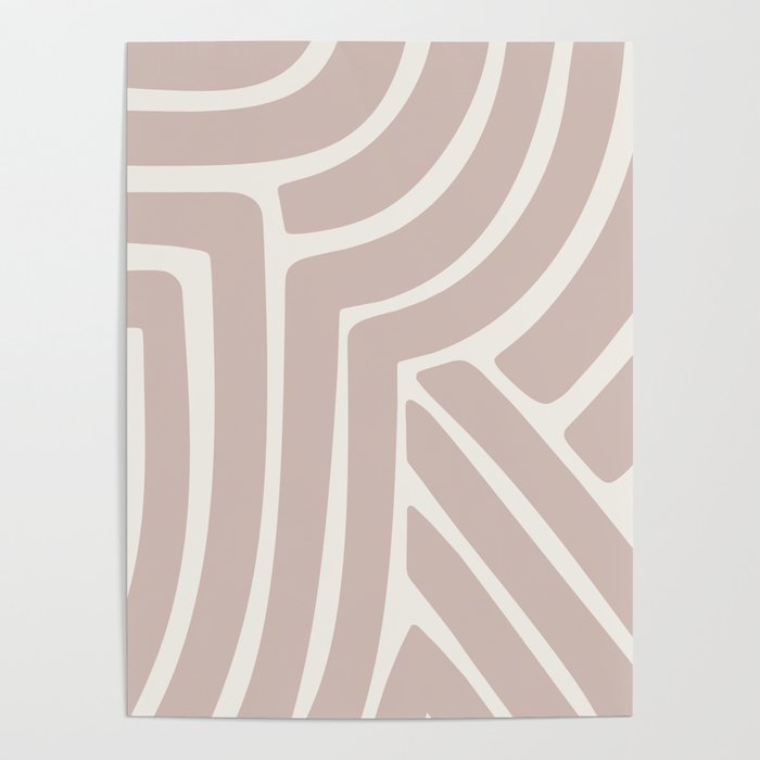 Abstract Stripes XCIII Poster Gallery Image 4