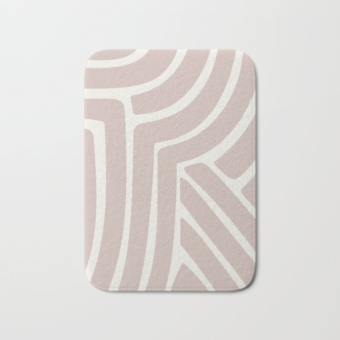 Abstract Stripes XCIII Bath Mat Gallery Image 1