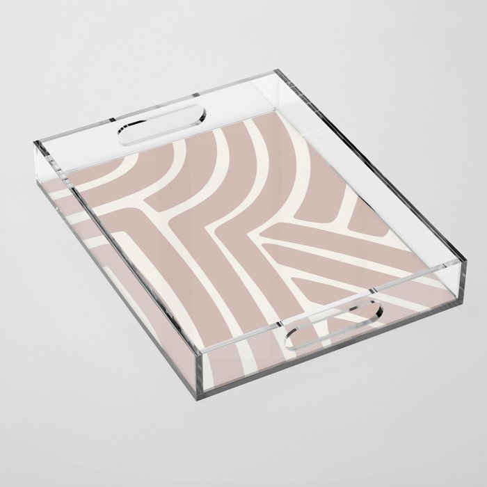 Abstract Stripes XCIII Acrylic Tray Gallery Image 1