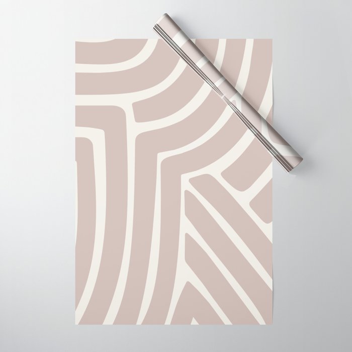 Abstract Stripes XCIII Wrapping Paper Gallery Image 1