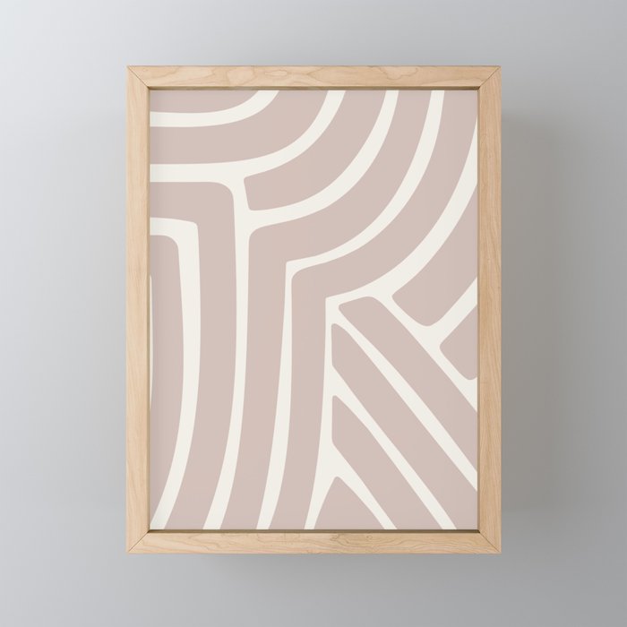 Abstract Stripes XCIII Mini Art Print Gallery Image 1