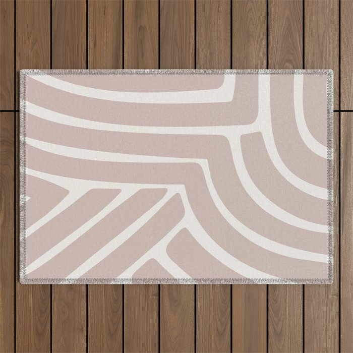 Abstract Stripes XCIII Outdoor Rug Gallery Image 1