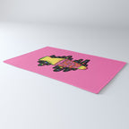 Lit Lava Lamp in pink in 3D Rug Gallery Image 3