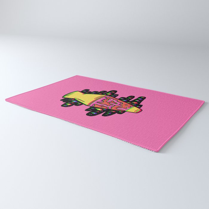 Lit Lava Lamp in pink in 3D Rug Gallery Image 3