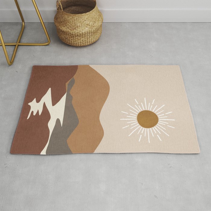 Minimalistic Landscape II Rug Gallery Image 1