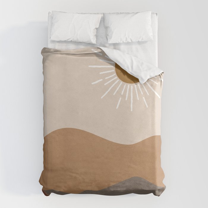 Minimalistic Landscape II Duvet Cover Gallery Image 6
