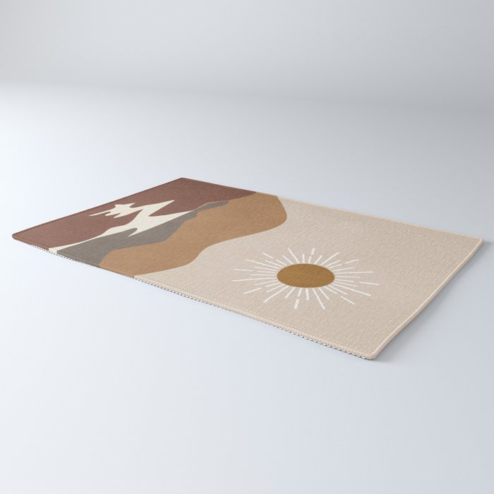 Minimalistic Landscape II Rug Gallery Image 3