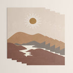 Minimalistic Landscape II Wrapping Paper Gallery Image 3