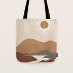 Minimalistic Landscape II Tote Bag Gallery Image 1