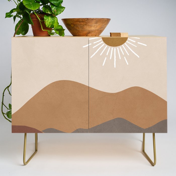 Minimalistic Landscape II Credenza Gallery Image 1