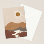 Minimalistic Landscape II Stationery Card Gallery Image 2