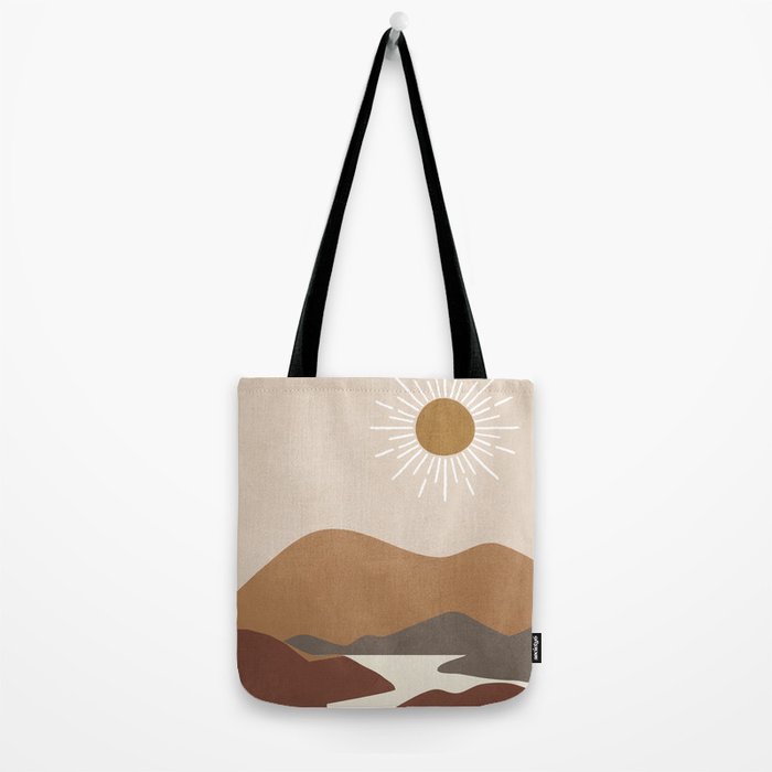 Minimalistic Landscape II Tote Bag Gallery Image 2