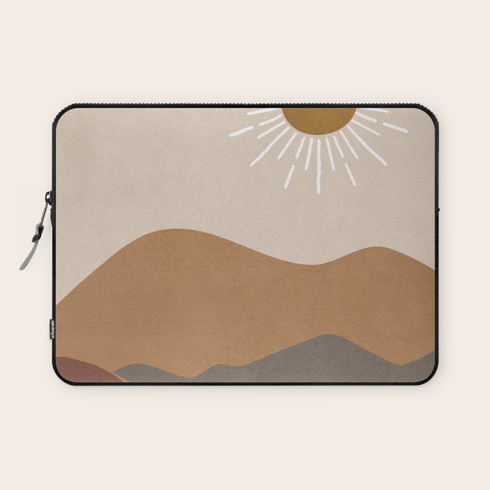 Minimalistic Landscape II Laptop Sleeve Gallery Image 1