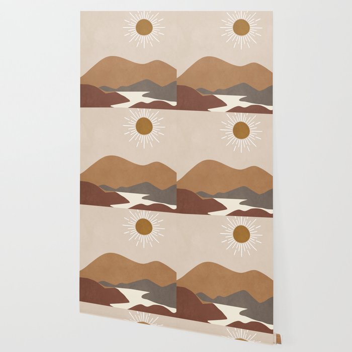 Minimalistic Landscape II Wallpaper Gallery Image 2