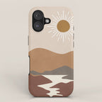 Minimalistic Landscape II iPhone Case Gallery Image 1
