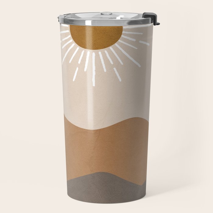 Minimalistic Landscape II Travel Mug Gallery Image 2