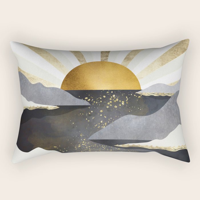 Metallic Dusk Rectangular Pillow Gallery Image 2