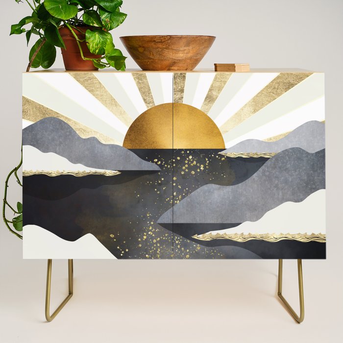 Metallic Dusk Credenza Gallery Image 1