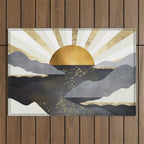 Metallic Dusk Outdoor Rug Gallery Image 1