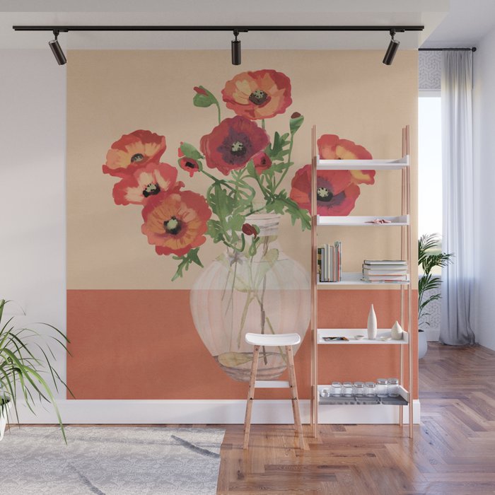 Bouquet of Flowers 3 Wall Mural Gallery Image 1