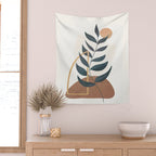 Abstract Rock Geometry 11 Wall Tapestry Gallery Image 2