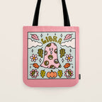 Libra Ghost Tote Bag Gallery Image 1