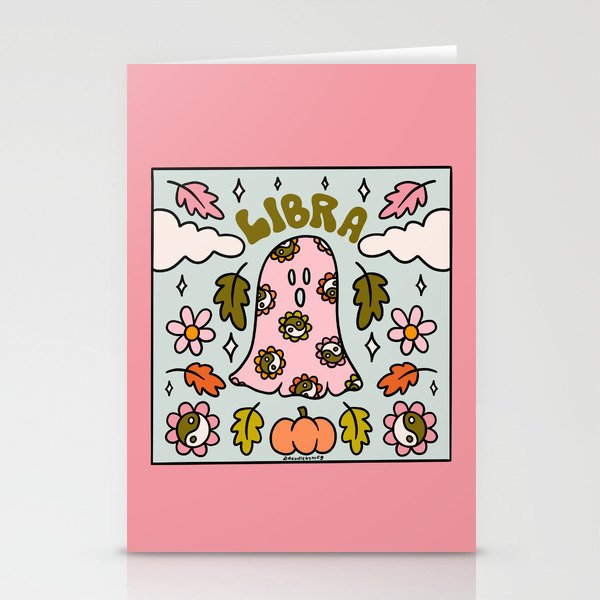 Libra Ghost Stationery Card Gallery Image 2