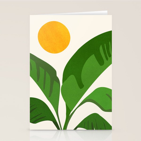 Above The Treetops / Tropical Plant Series Stationery Card Gallery Image 2