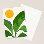 Above The Treetops / Tropical Plant Series Stationery Card Gallery Image 2