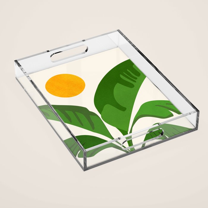 Above The Treetops / Tropical Plant Series Acrylic Tray Gallery Image 1