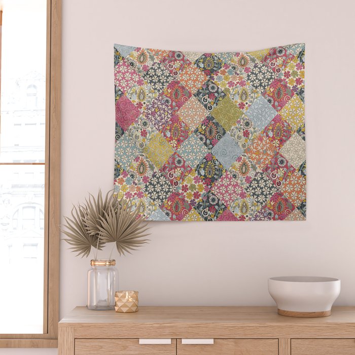 KONFER PATCHWORK Wall Tapestry Gallery Image 2