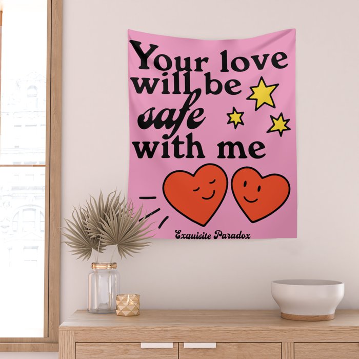 Safe Wall Tapestry Gallery Image 2
