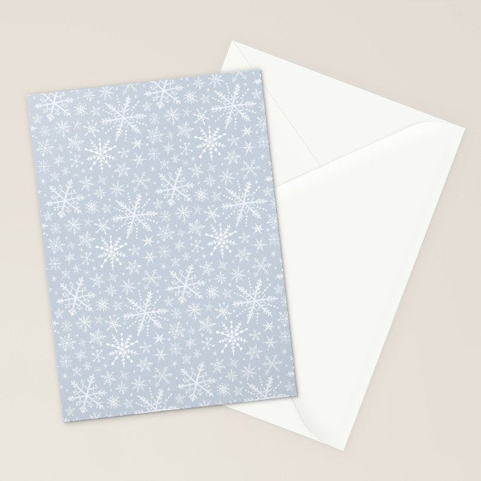 Snowflakes Stationery Card Gallery Image 2