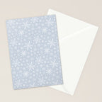 Snowflakes Stationery Card Gallery Image 2