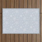 Snowflakes Outdoor Rug Gallery Image 1