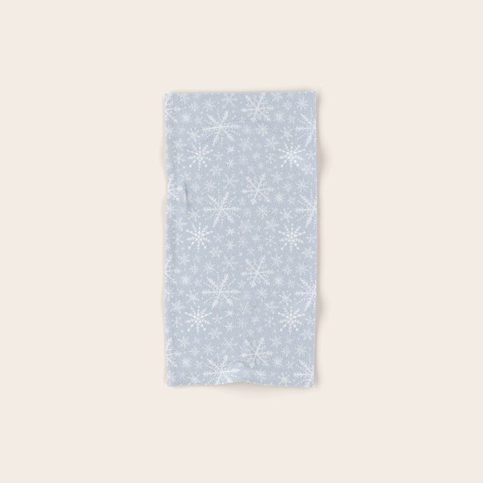 Snowflakes Bath Towel Gallery Image 1