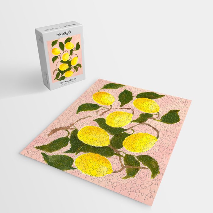 Summer Harvest Lemon Jigsaw Puzzle Gallery Image 2